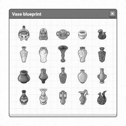 Artwork highlight default